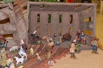 El Roque Azucarero luce nacimiento y árbol de Navidad/Francisco Javier Santana.